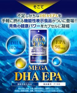 Dầu cá bổ mắt, bổ não Infinity DHA EPA Mega 140 viên
