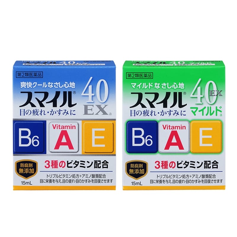 Thuốc nhỏ mắt Smile 40 EX 15ml của Lion Nhật Bản