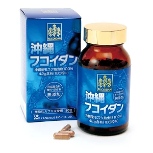 Viên uống hỗ trợ điều trị ung thư Kanehide Bio Okinawa Fucoidan xanh 180 viên - Ảnh 6