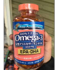 Viên Uống Dầu Cá Omega 3 Pure Alaska Nhật